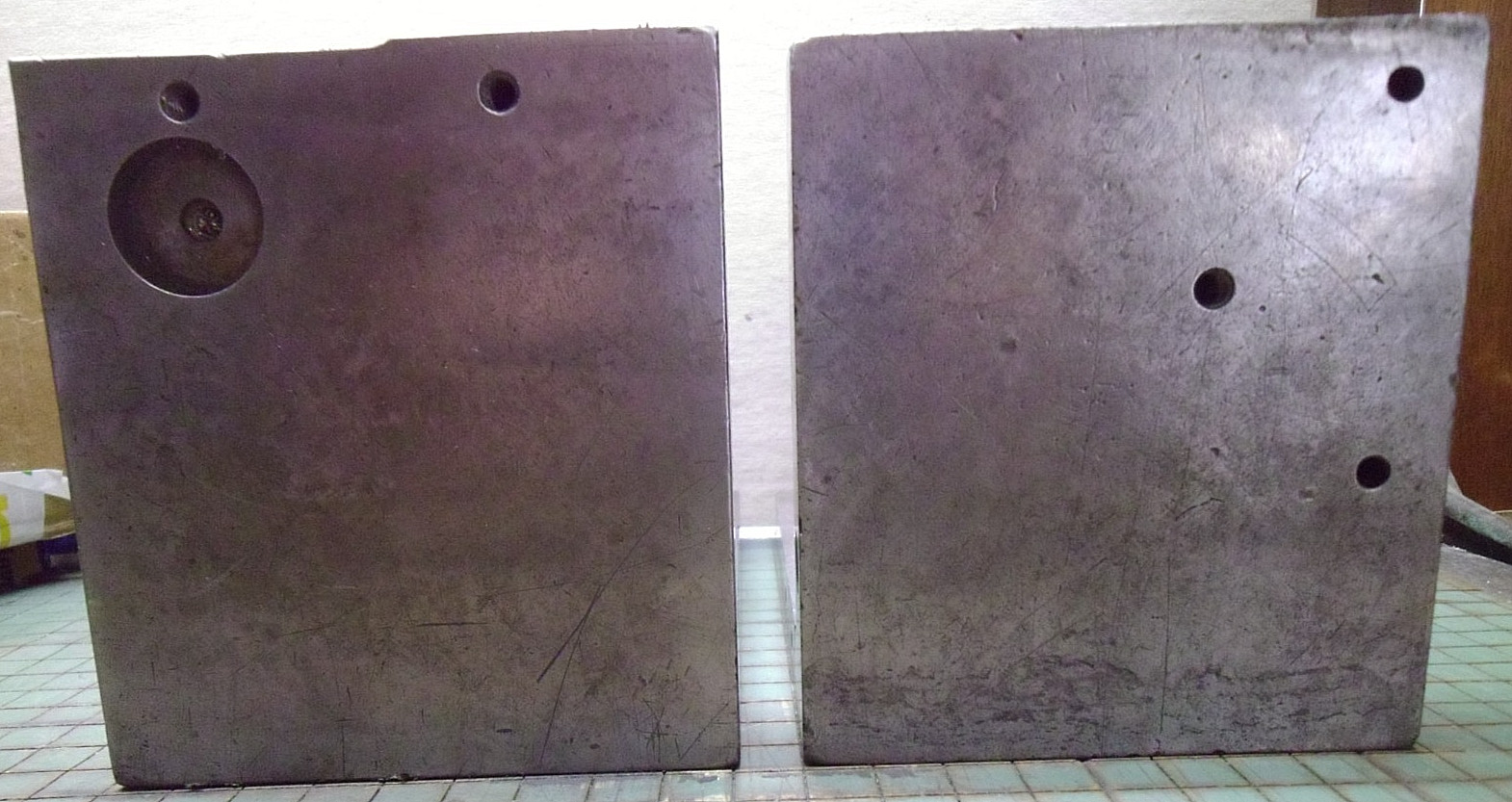 336 = Box Angle Plates Machined Pair 4-1/2 x 5 x 8 (Qty.1 Pair