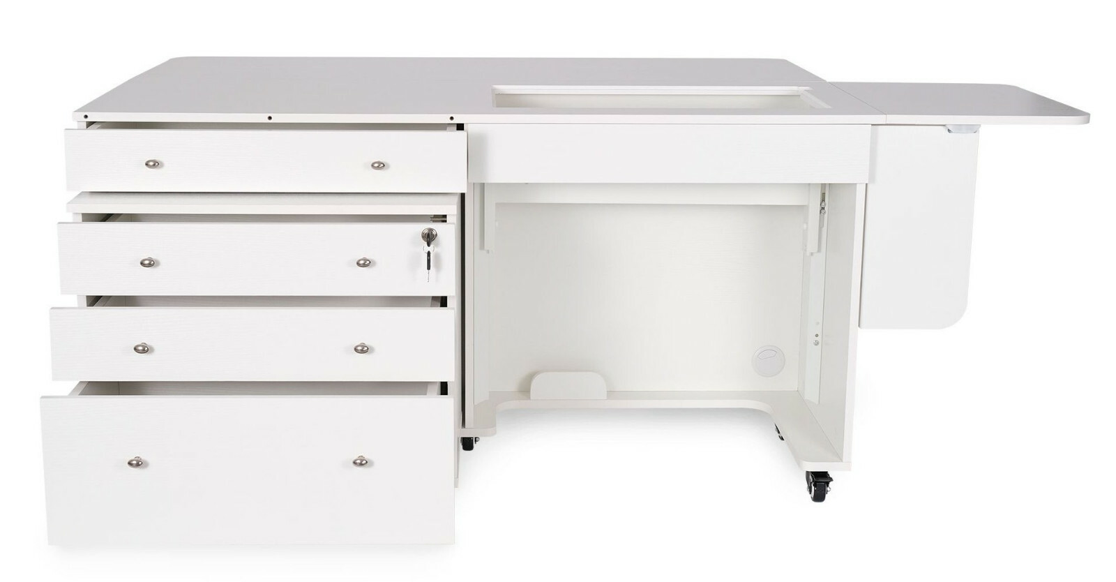 Kangaroo & Joey II Sewing Cabinet - NEW WHITE