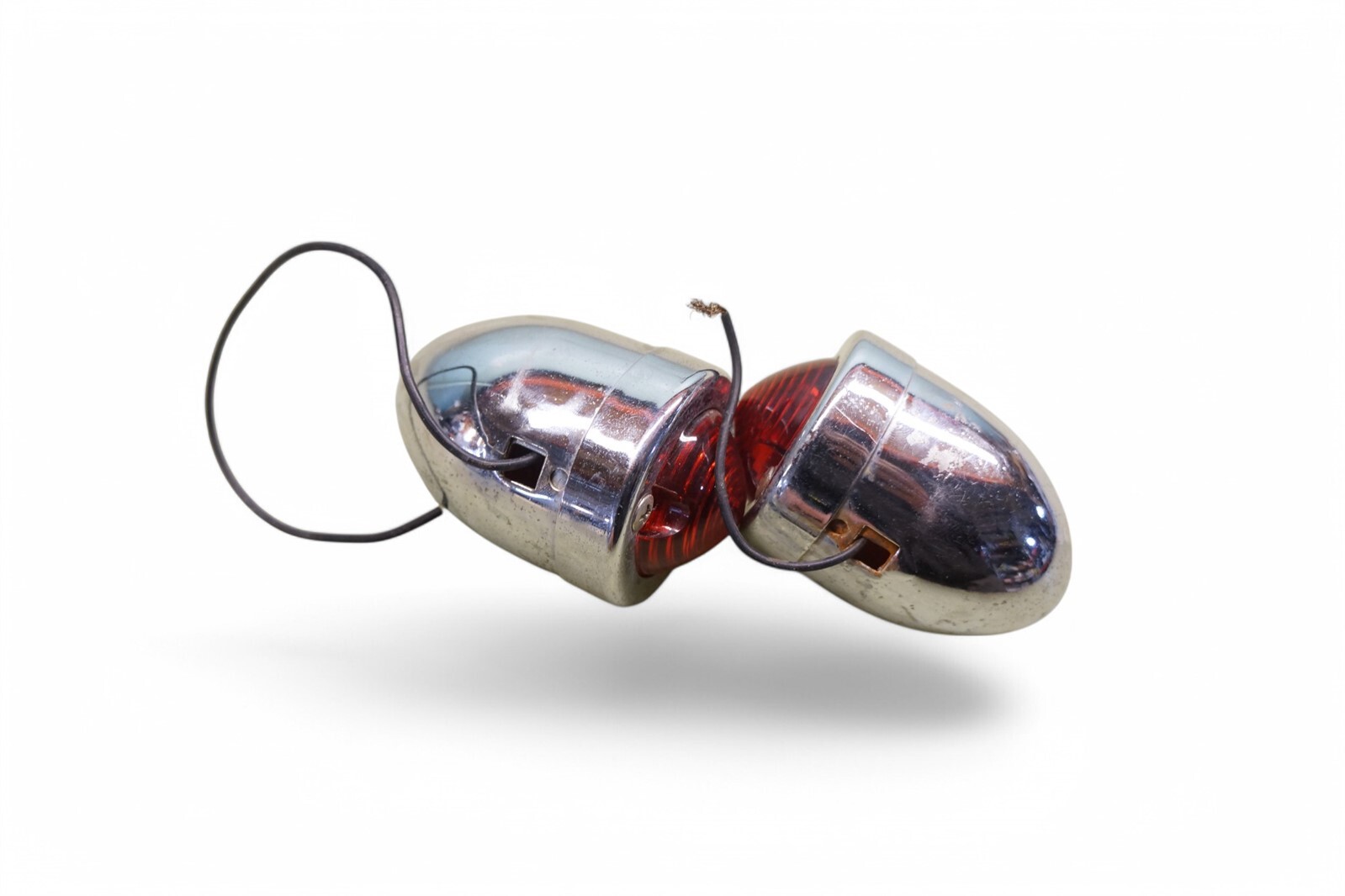 Harley Shovelhead Panhead Red Bullet Marker Light *2080