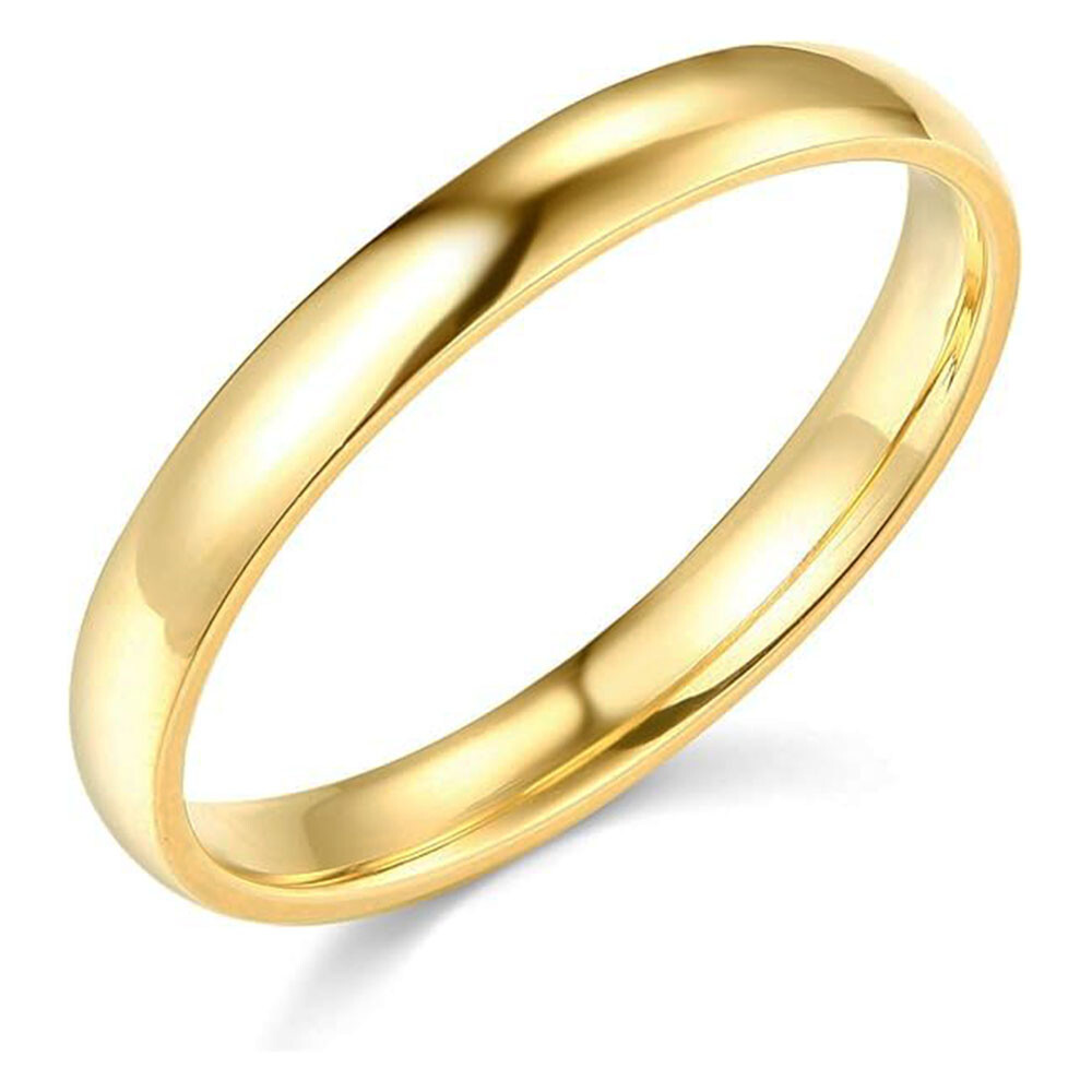 14k Solid Yellow White Gold 2mm 3mm Fit Engagement Wedding Band Gift With Box