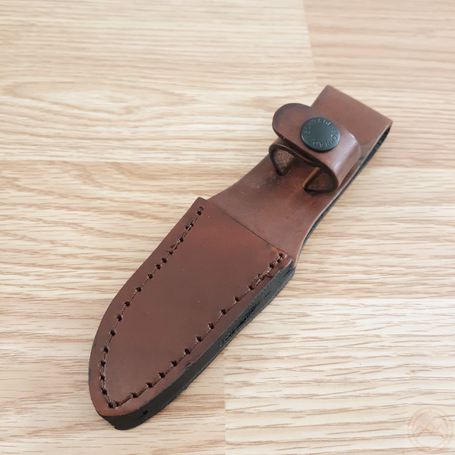 Schrade Hunter Fixed Knife 2.75" 7Cr17MoV Steel Full Tang Blade Staglon Handle