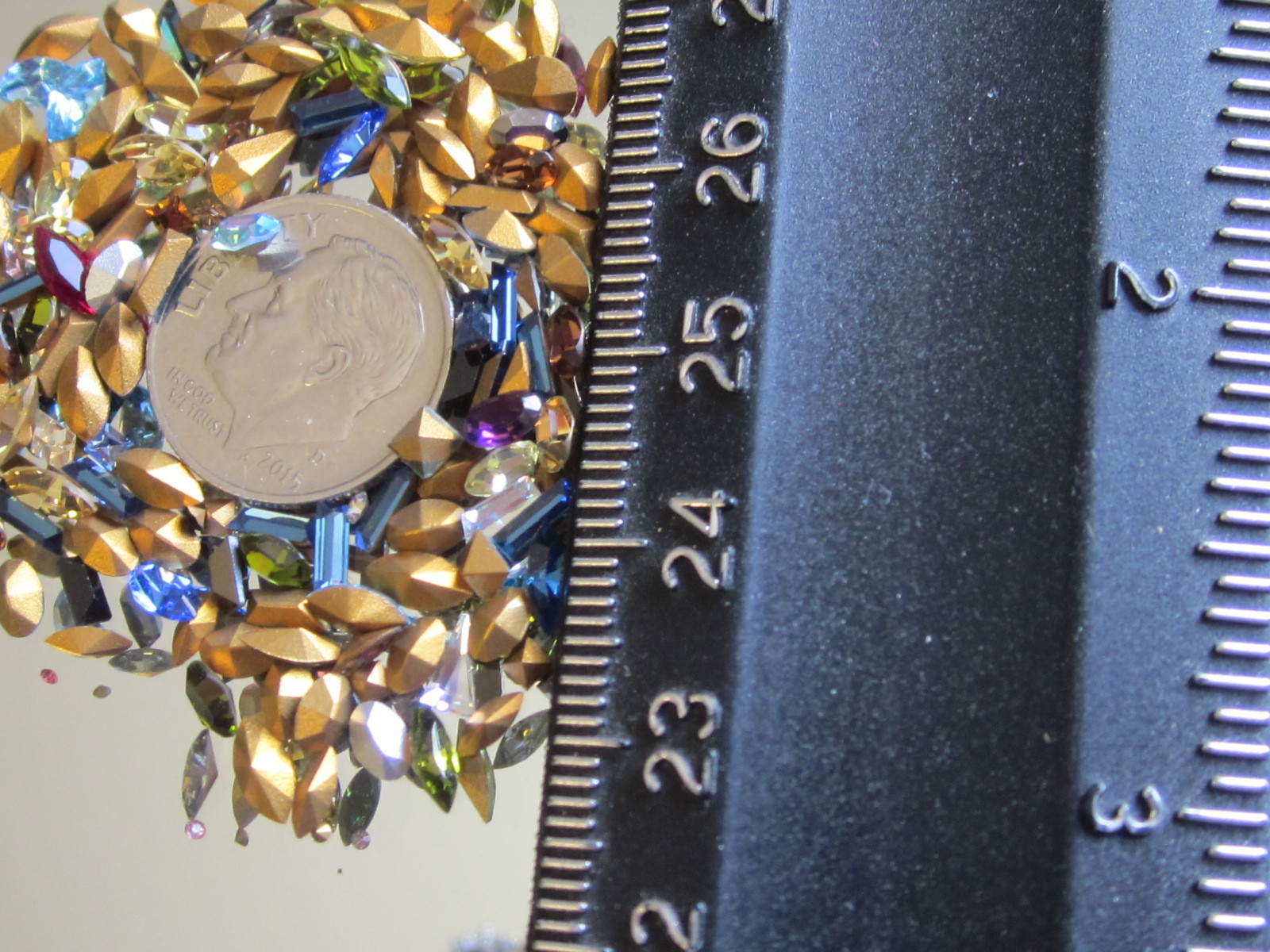 125 TINY SWAROVSKI MIXED SHAPES RHINESTONES CRYSTAL LOT VTG BAGUETTES NAVETTES +