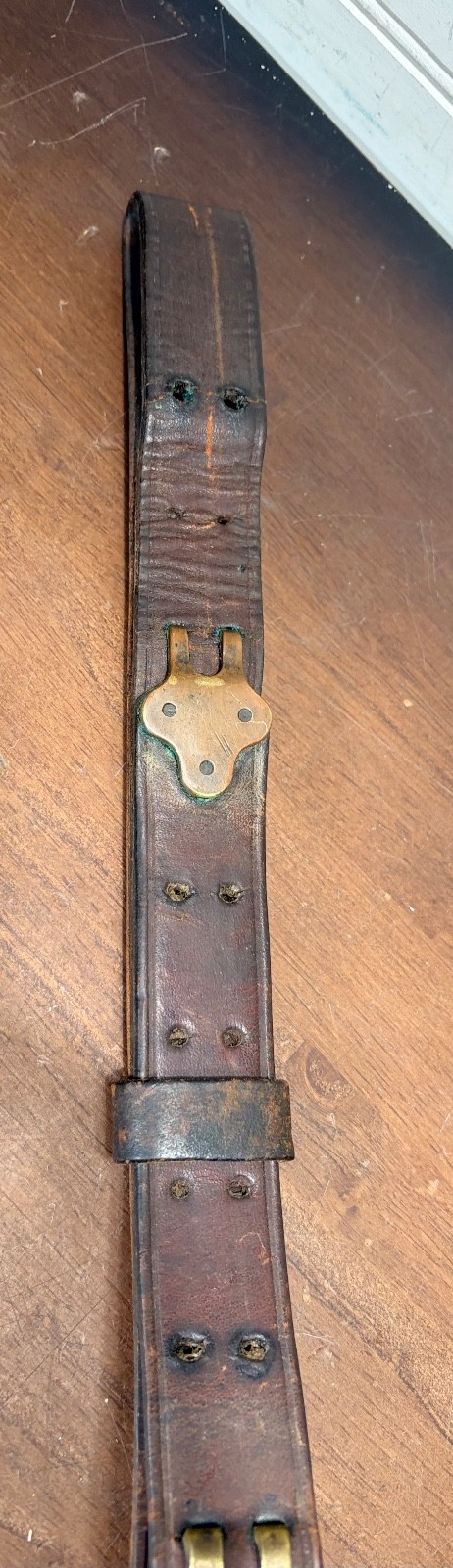 Vtg WWI US ARMY M1907 Leather Sling for M1903 Springfield Rifle