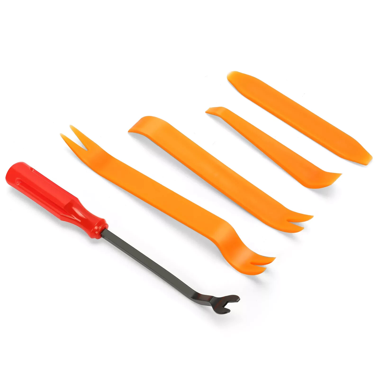 5 Auto Trim Removal Tool Kit Car Panel Door Window Fastener Remover Pry Tool Set