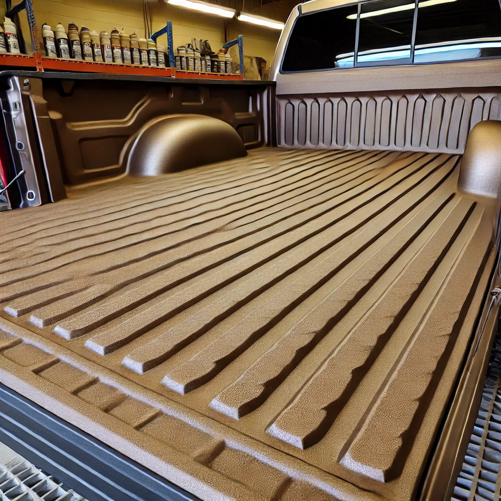 UPOL Raptor Coyote Brown Urethane Spray-On Truck Bed Liner W/Free Spray Gun 4L