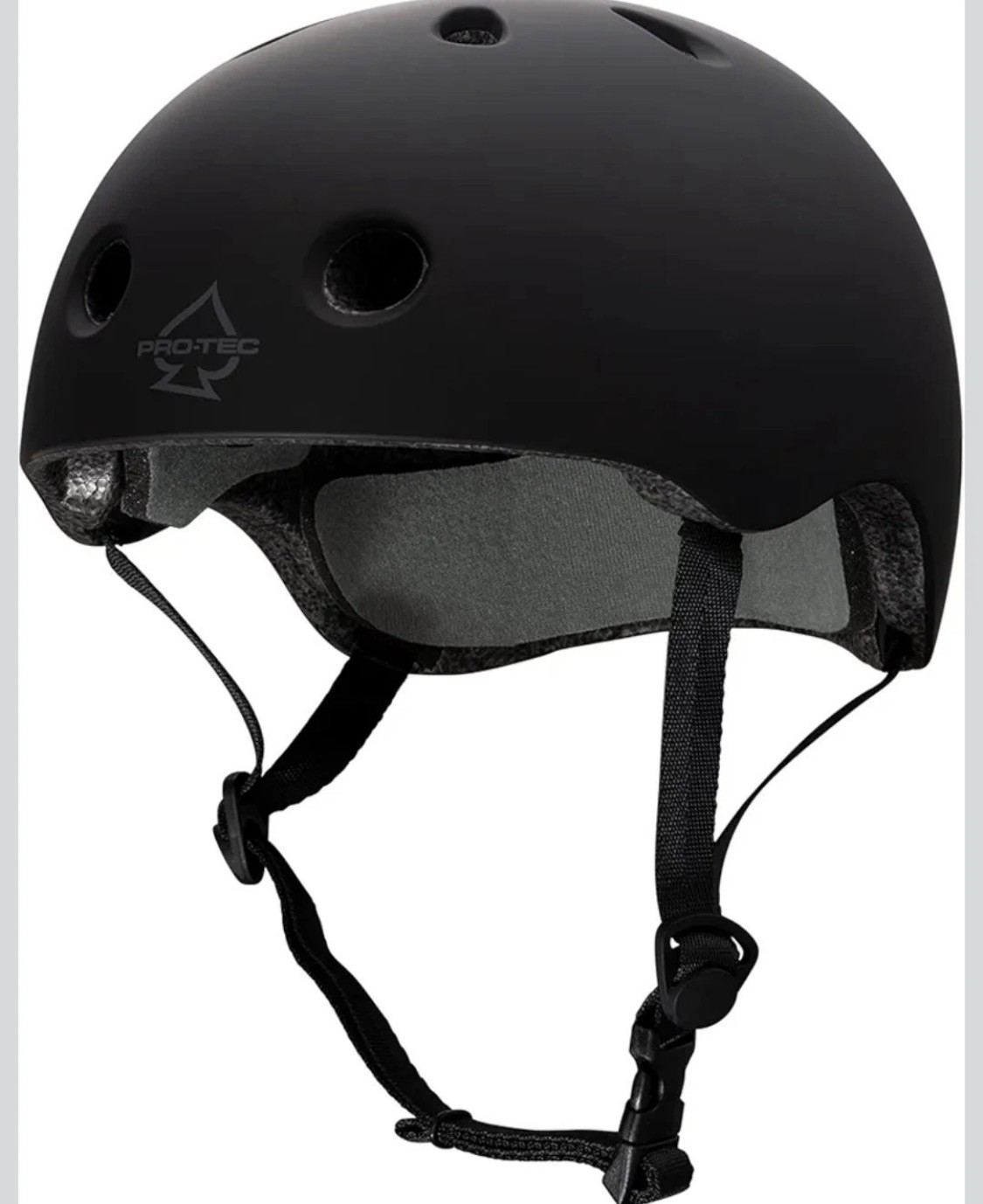 Pro-Tec Spade Series Multi-Sport Helmet Black M/L 54-58cm Ages 8+ Safety Gear