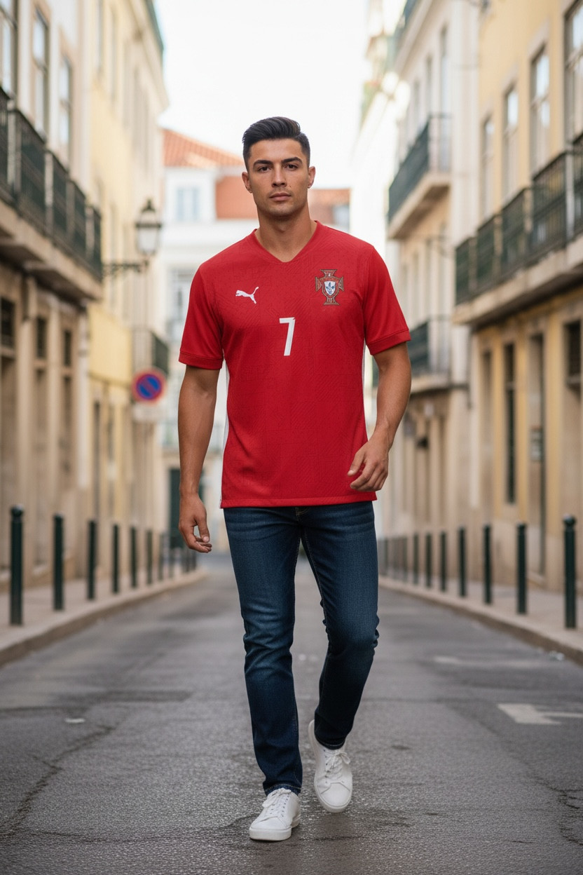 Puma RONALDO, PORTUGAL NATIONAL TEAM Jersey, NEW/TAG