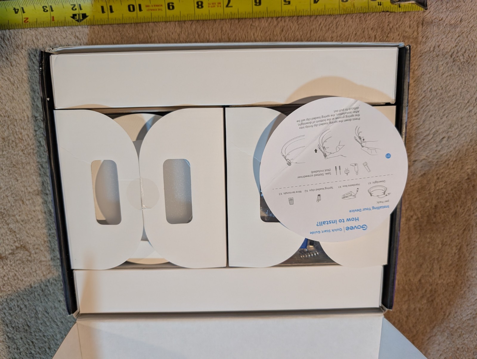 Govee Smart Recessed Lighting 4 Inch RGBWW Wi-Fi Bluetooth 4-Pack