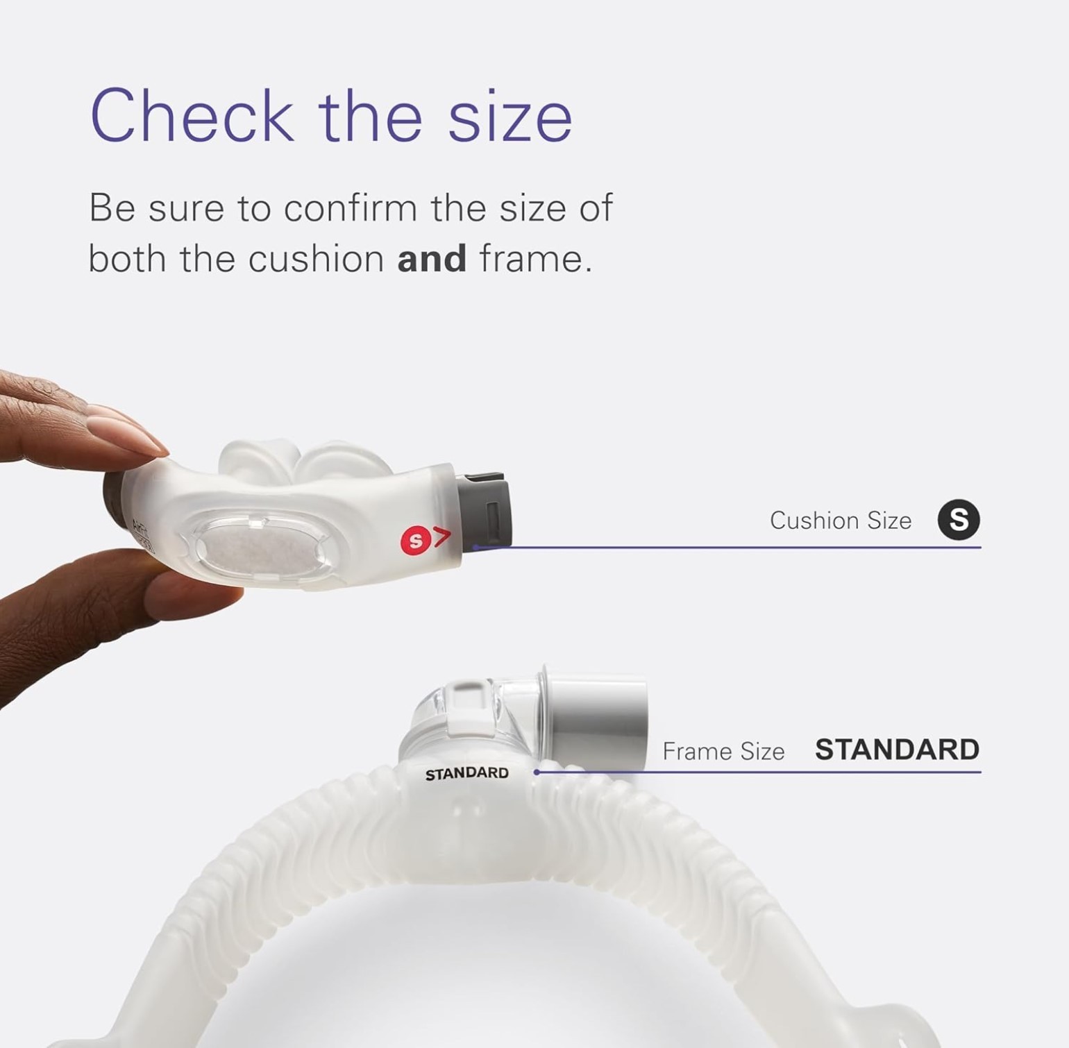 AirFit P30i Nasal Fit Pack with 3 Cushions - Large, Medium or Small