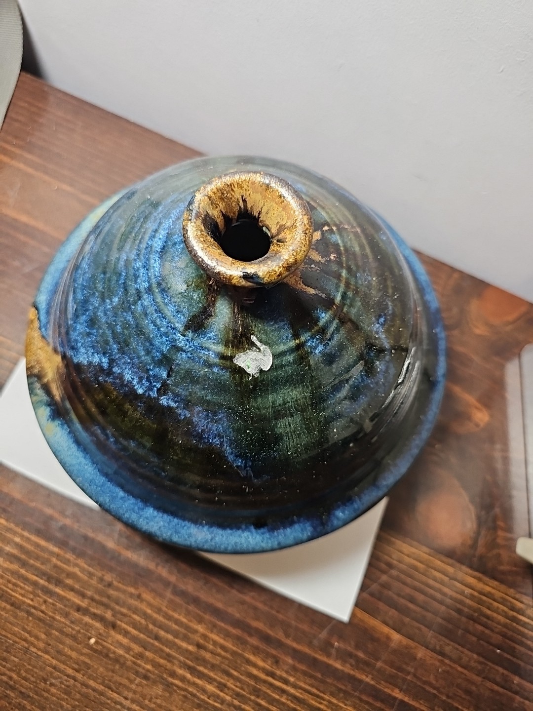 Pigeon River Pottery Frog Toad House Abode Garden Reptile Cave 8" Wide 6" Tall