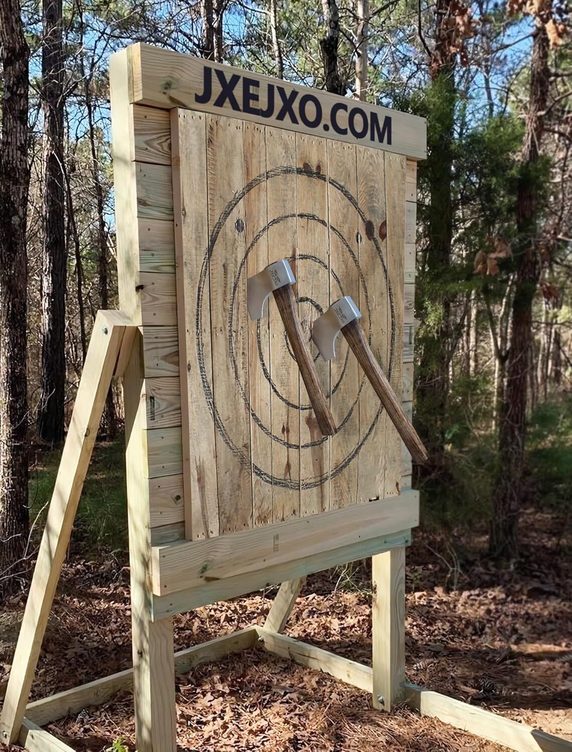 Throwing Axe Hatchet [2 Pack] | 1.58lb Head, 16.4" Handle | Competition Axe