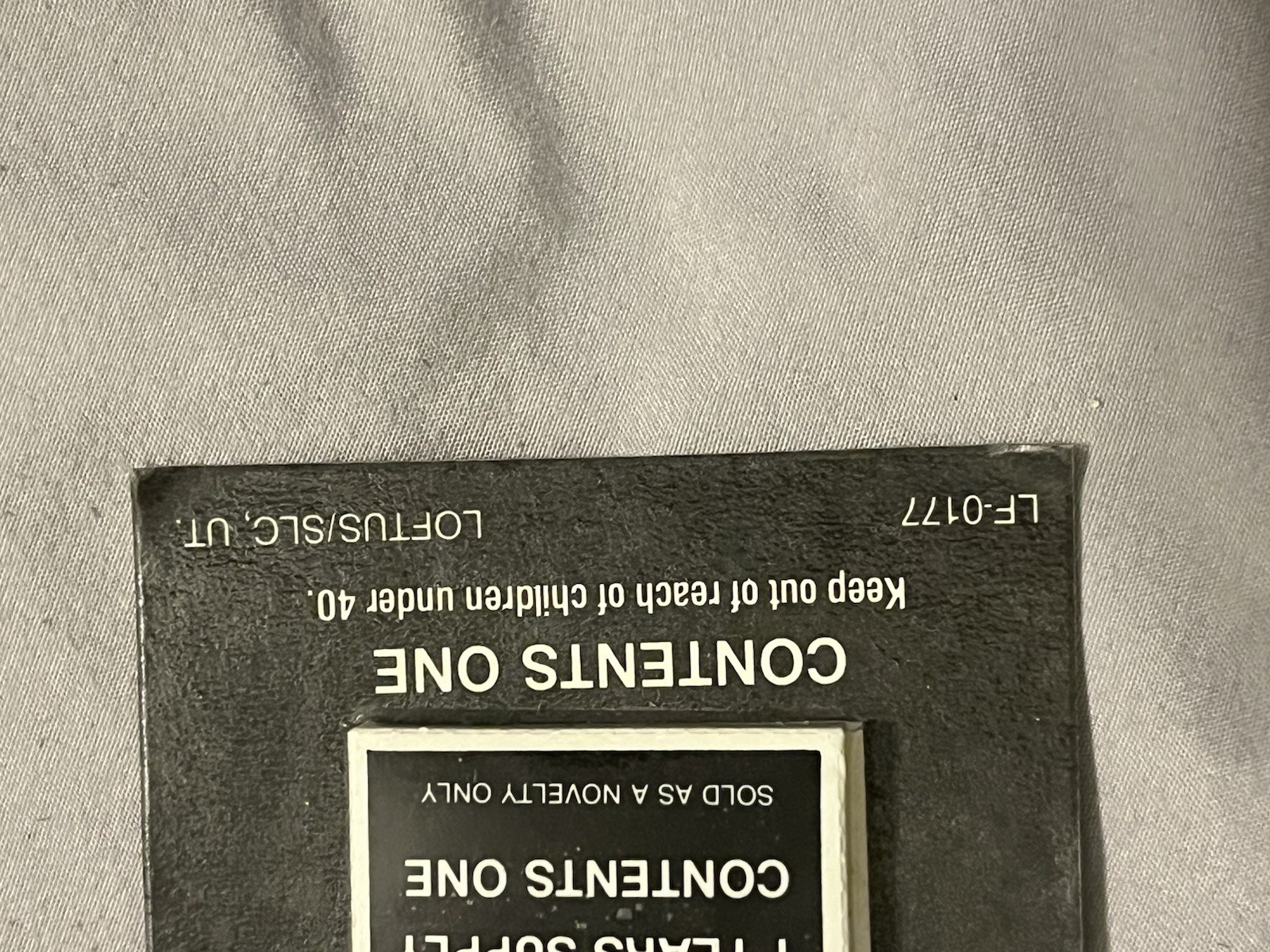 Vintage “Over The Hill Rubbers" 1 Years Supply, Contents One. Over The Hill Gag