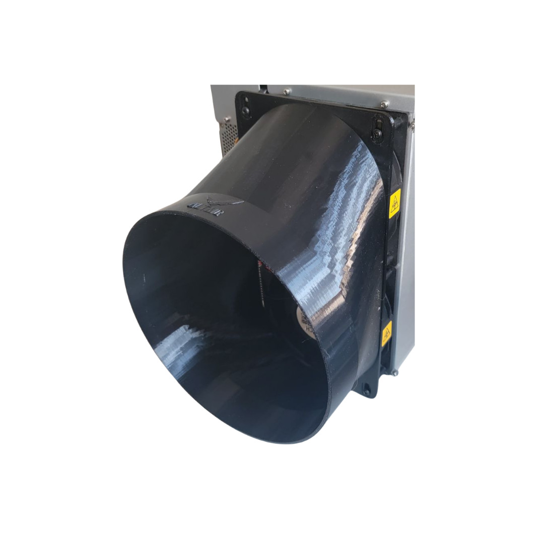 AltairTech.io Antminer 140mm to 8" Exhaust Shroud for S21 Pro, S21+ and S21 XP