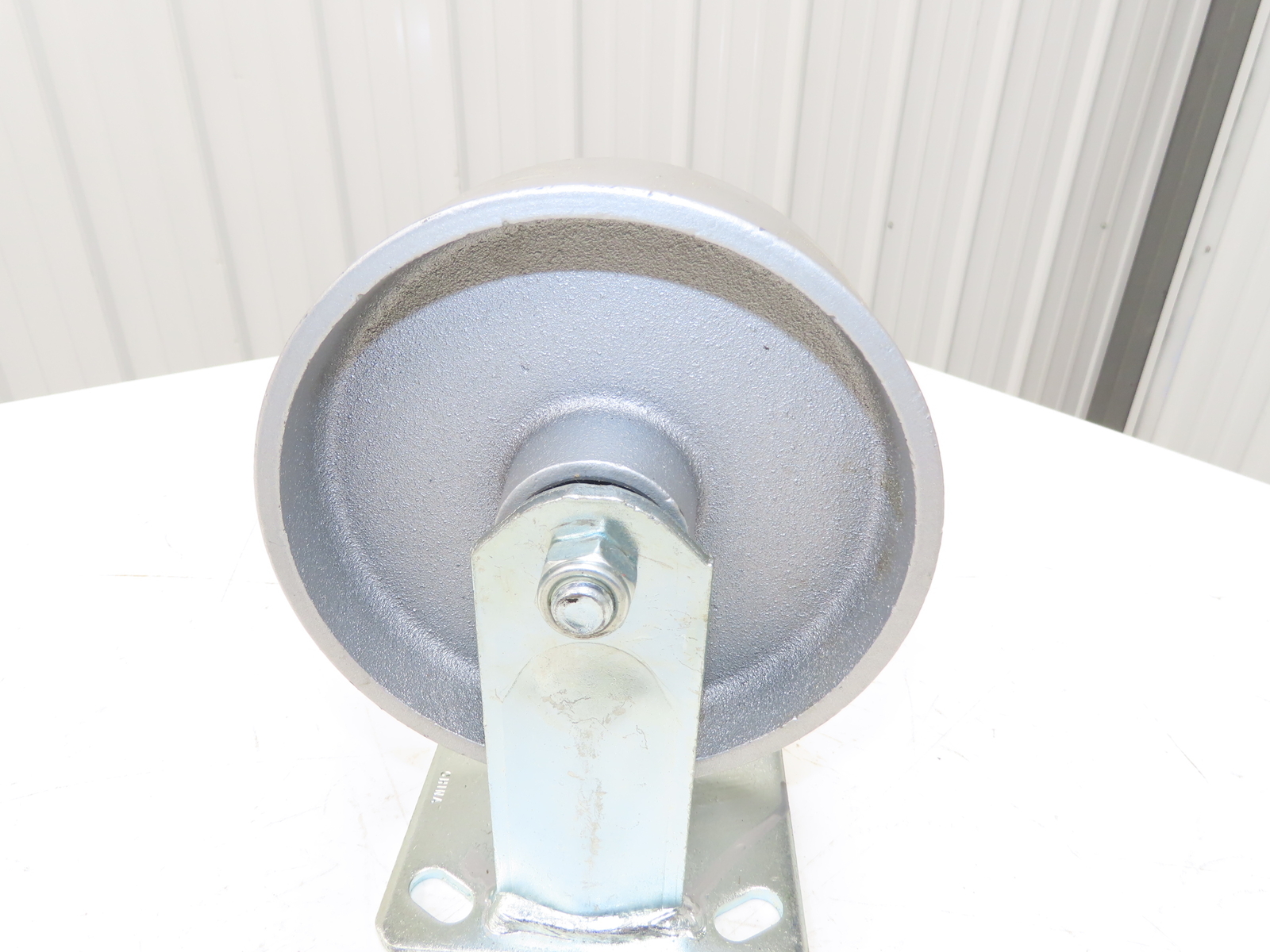 Cast Iron Rigid Caster Wheel 6" Lot of 4