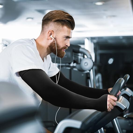 10Pairs Cooling Arm Sleeves Cover UV Sun Protection Sports Outdoor For Men Women