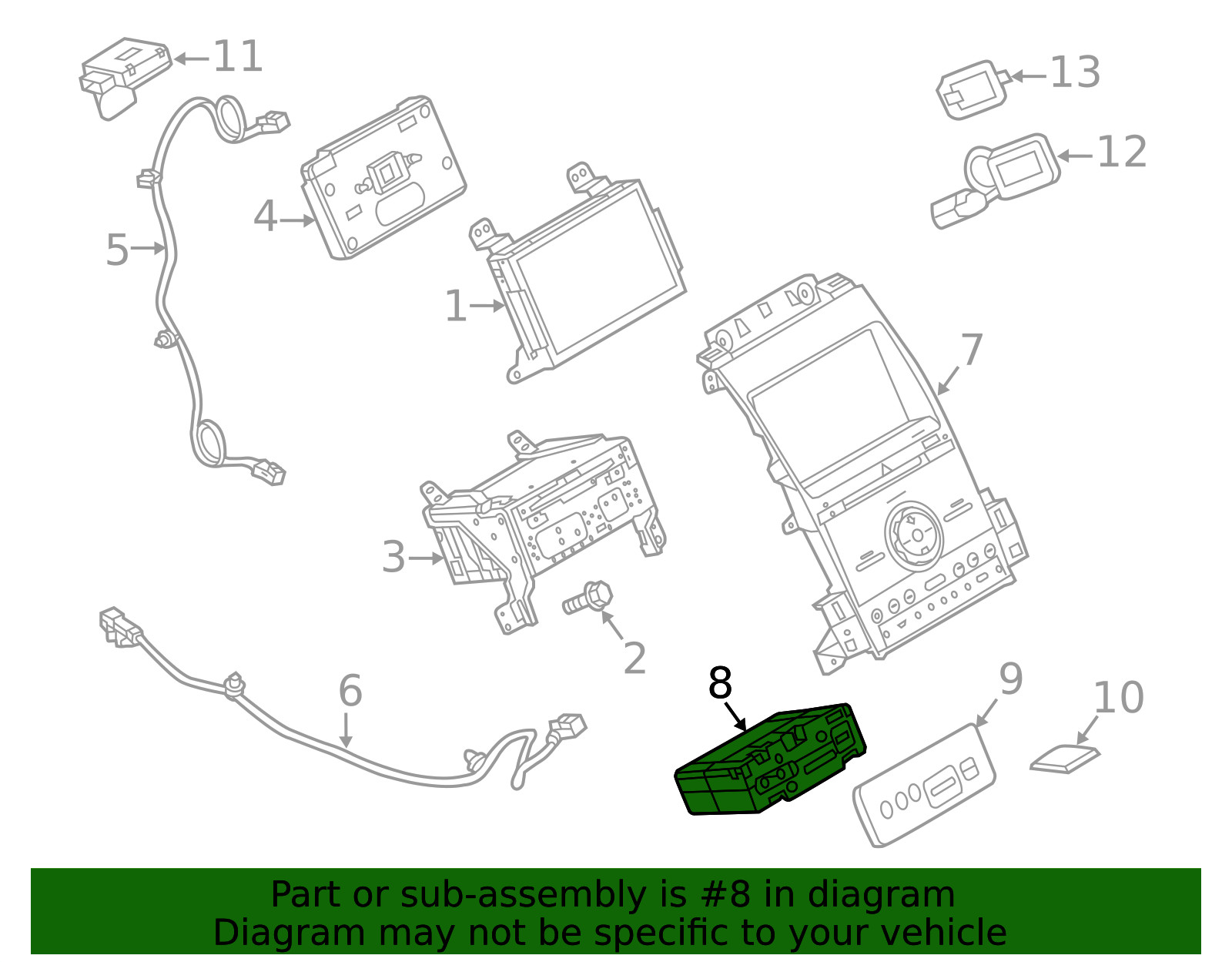 Genuine Ford Control Module HC3Z-19A387-F