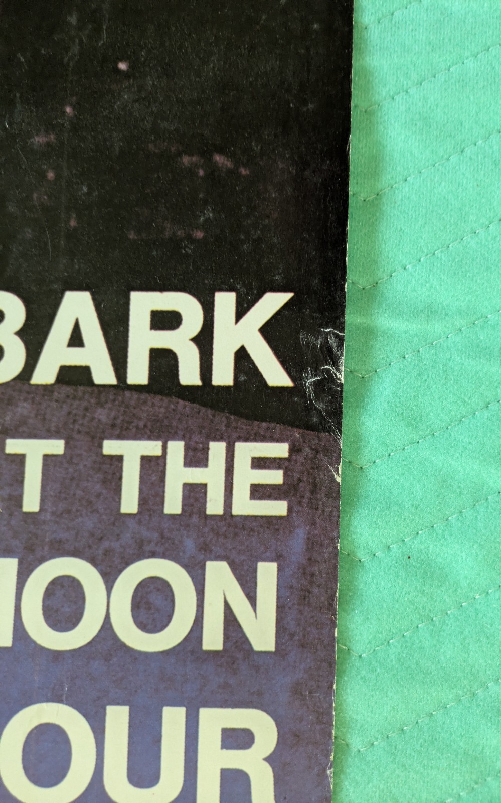 Ozzy Osbourne - Vintage FRENCH Bark At The Moon Tour 83 .. 35" x 26.5"