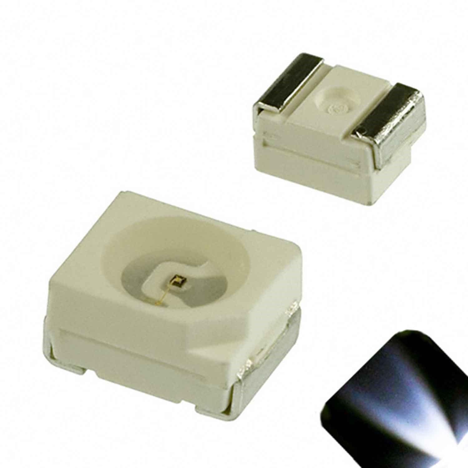 10 x LED PLCC2 1210 3528 Cool Clear White SMD LEDs Super Ultra Bright PLCC-2