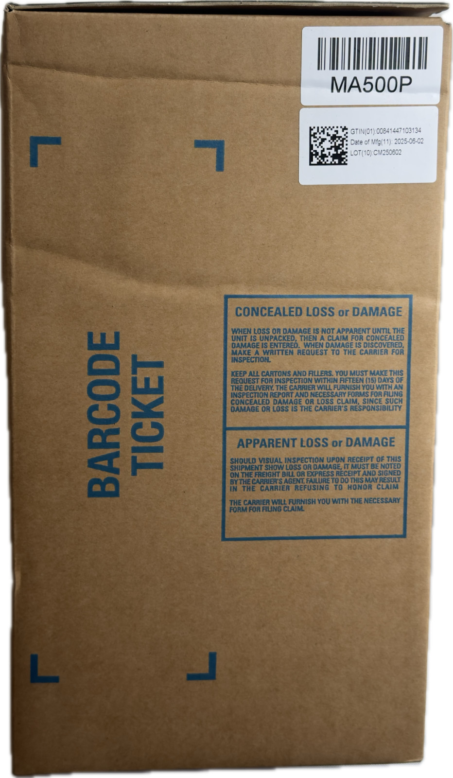 Invacare MicroAIR MA500P Pump (New in Box/Unused)