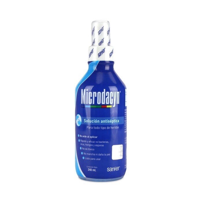 Microdacyn 240ml Solucion Antiseptica Wound Care