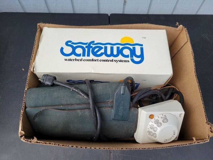 Vintage SAFEWAY Waterbed Comfort Control System