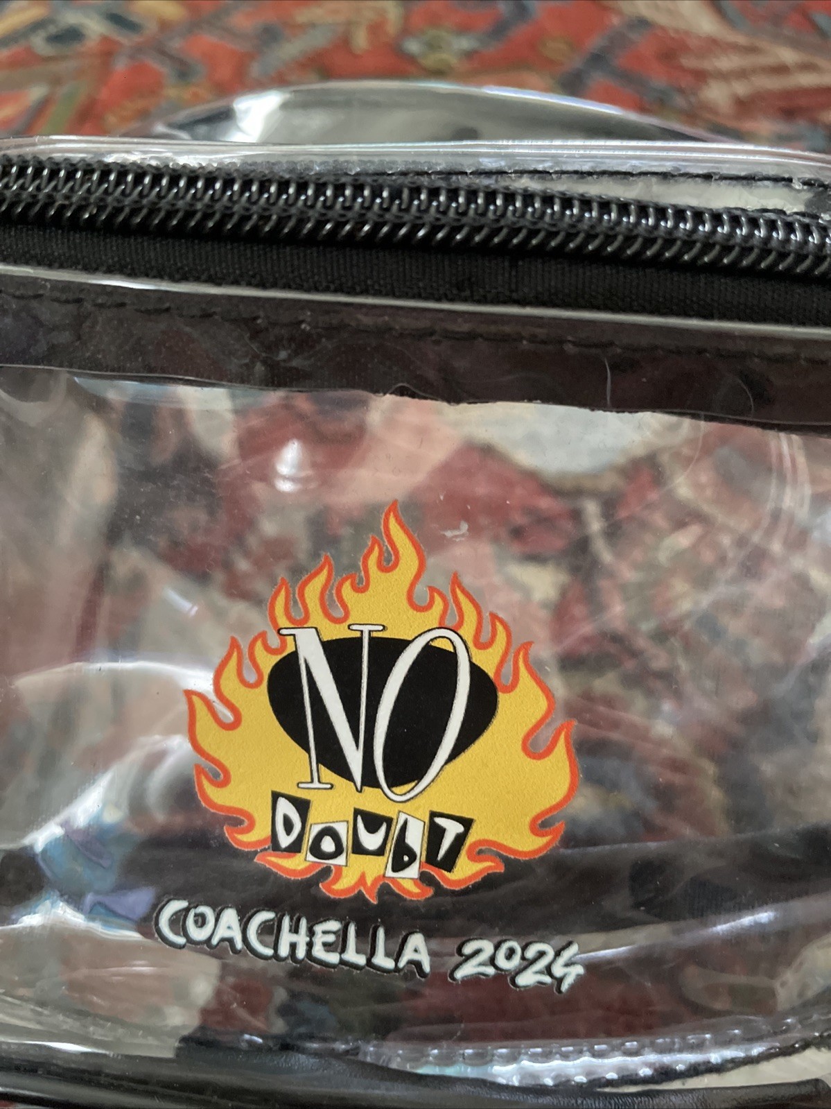 No Doubt Coachella 2024 Clear Fanny Pack Exclusive Sold Out Official Merch