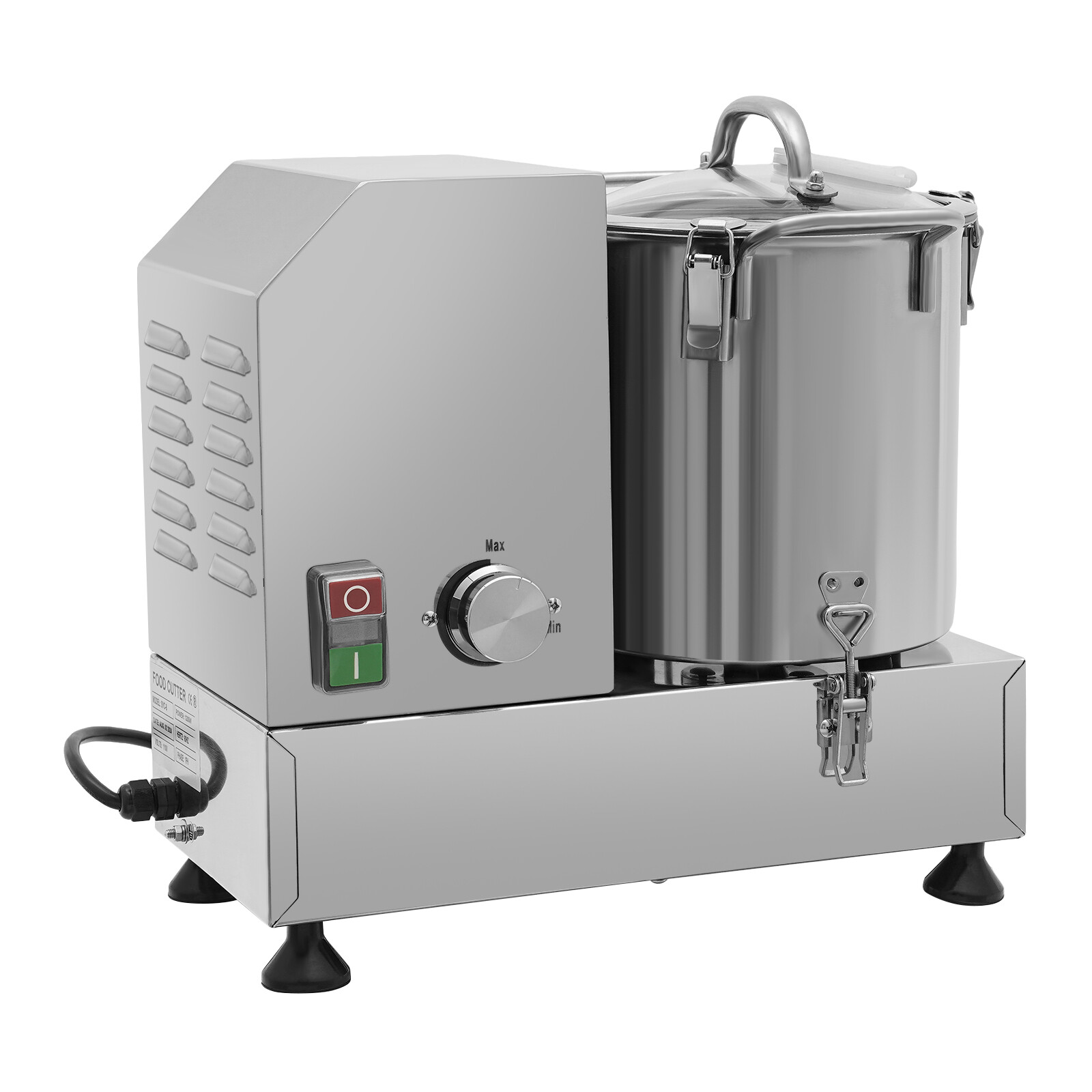 Tabletop Food Processor 6L Electric Vegetable Cutter Multifunctional Food Mincer