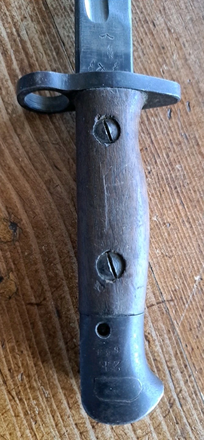 Antique 1907 Wilkinson Bayonet With Scabbard Good Condition WW1/WW2 Photos