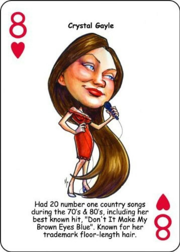 Heroes of the Country Music Legends Playing Cards Poker NEW