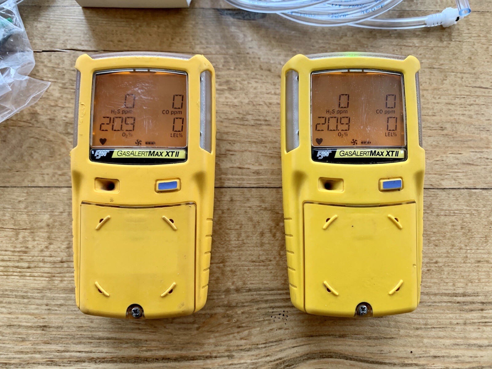 Honeywell BW GasAlert Max XT II Gas Monitor Detector, Calibrated With Charger.