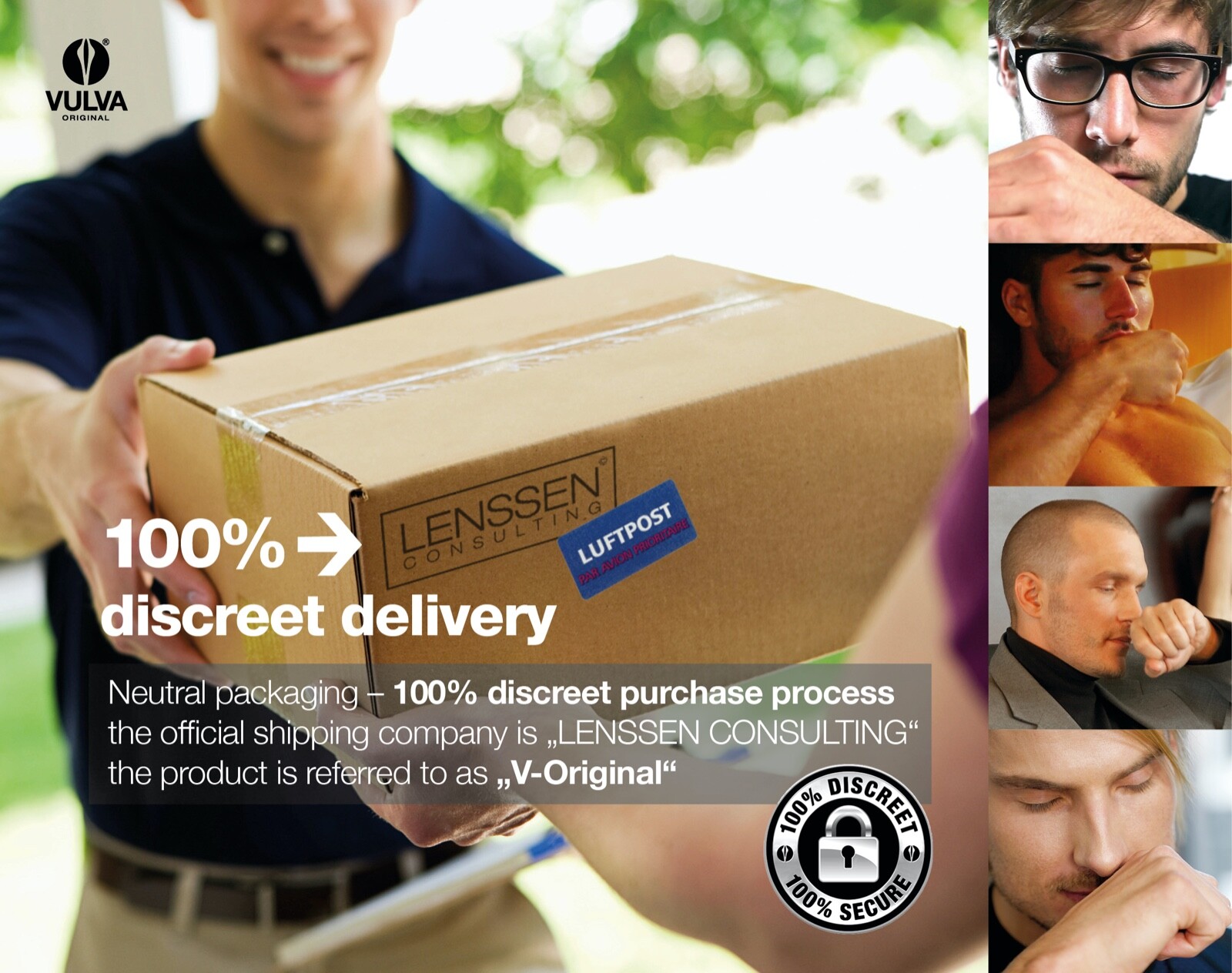 VULVA Original - real vaginal scent – echter Vaginalgeruch – olor vaginal