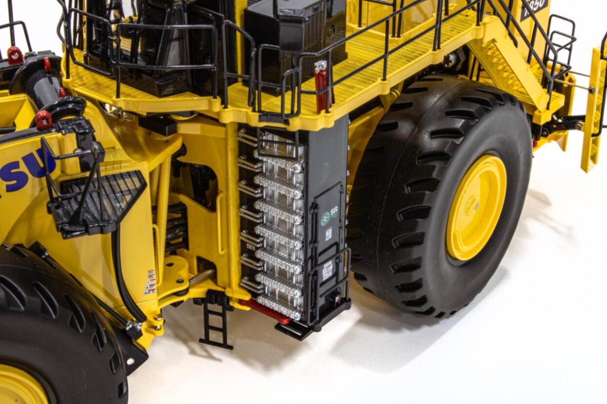 Komatsu WE1850 Wheel Loader - Weiss Bros 1:50 Scale Diecast Model #WBR034 New