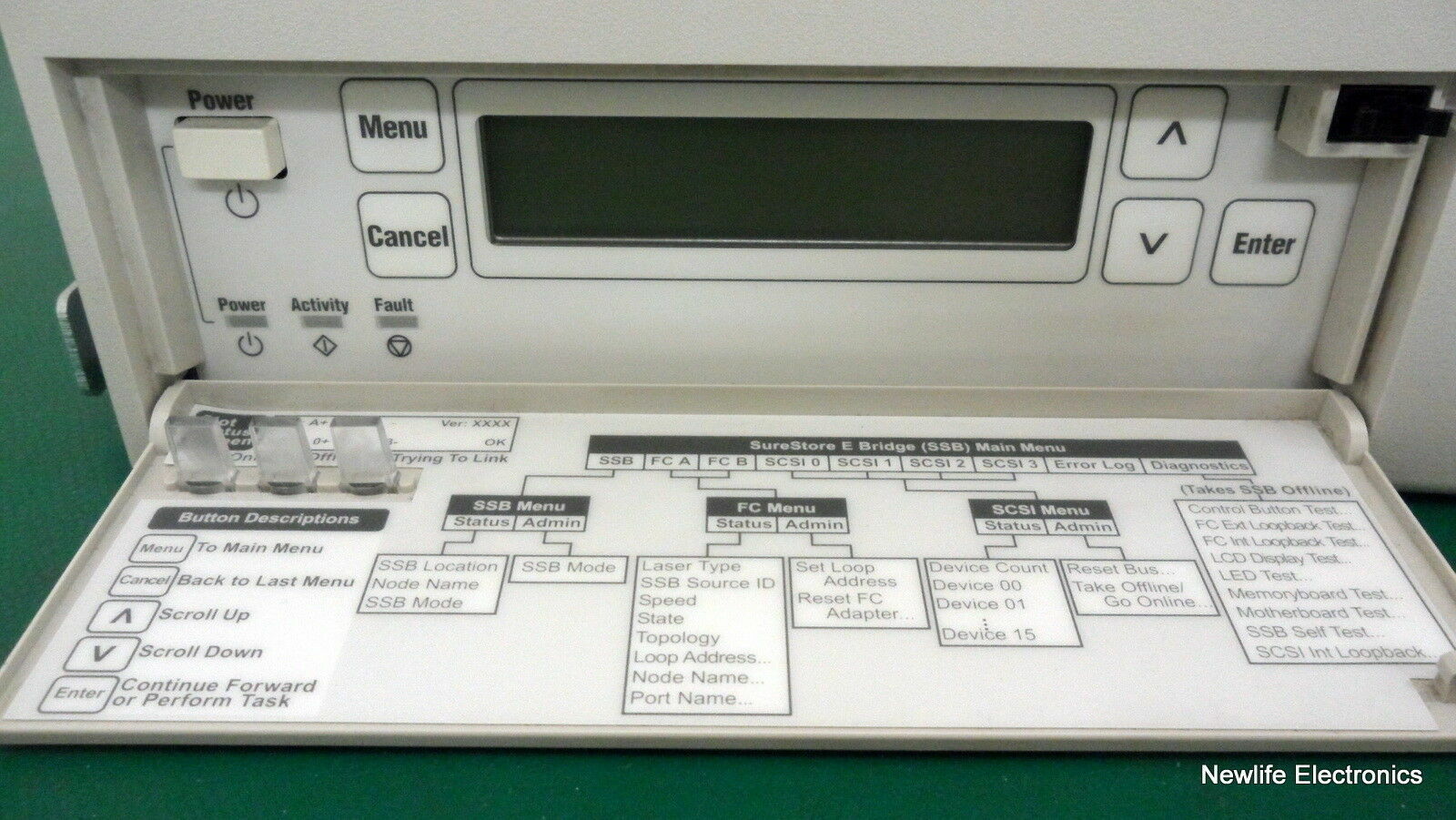 HP A3511AZ Fiber Channel SCSI Bridge/Multiplexer