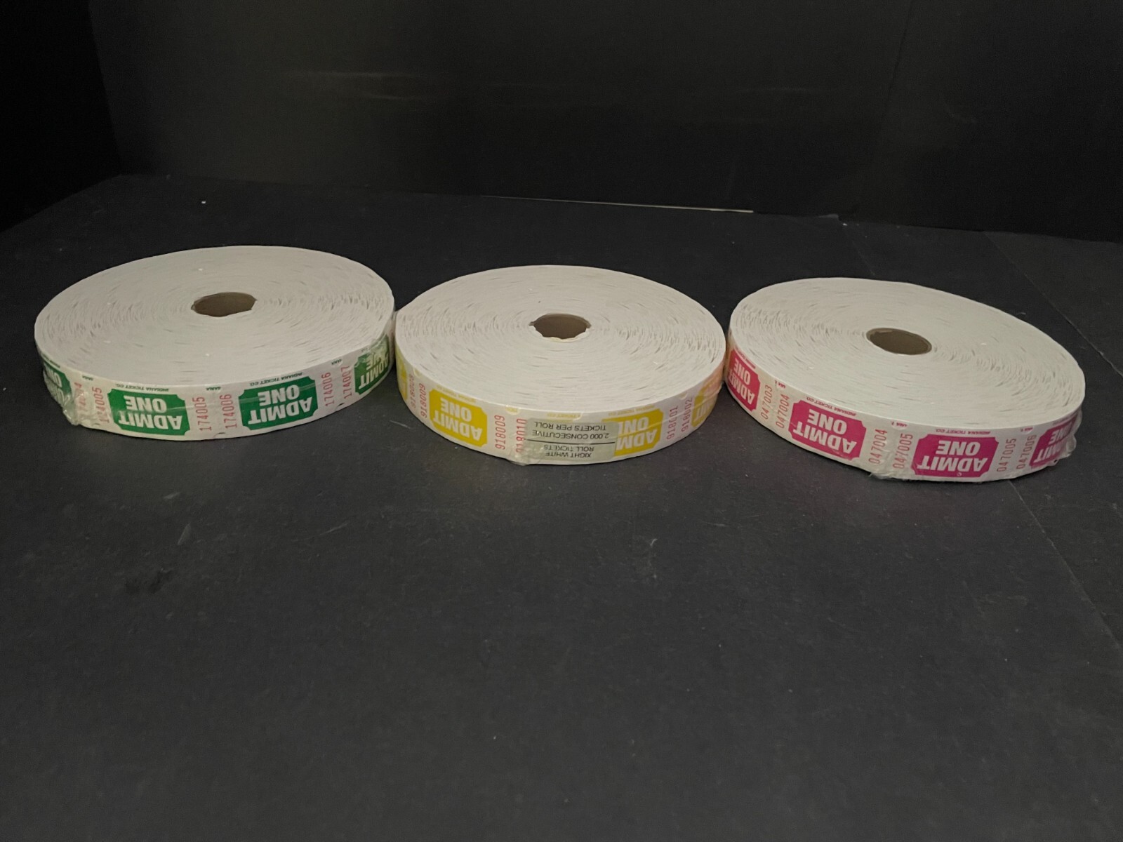 Admit One Tickets (6000 Total)