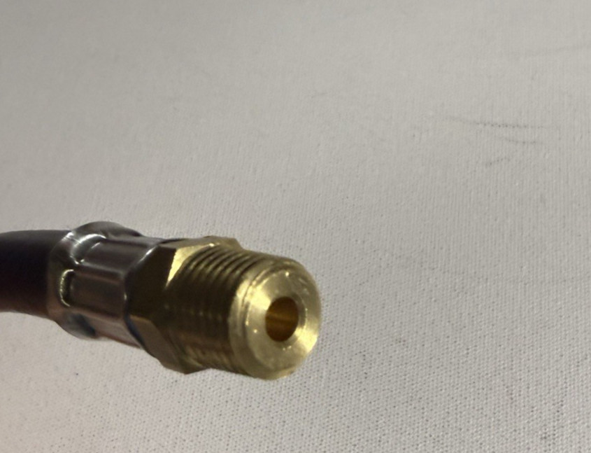 Suburban LP-PT20M 20-Inch Pigtail Type 1 Acme Nut with 1/4-Inch MPT