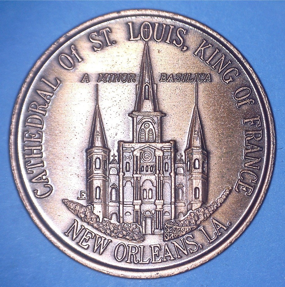 NEW ORLEANS 1969 CATHEDRAL OF SAINT LOUIS (KING OF FRANCE) SCD - *02050563 🌈
