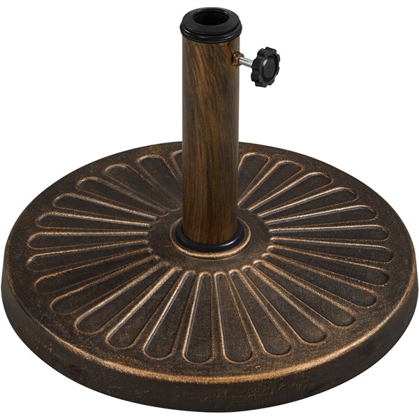 22/26.5/30lbs Umbrella Base, Outdoor Patio Heavy Duty Market Umbrella Stand Base