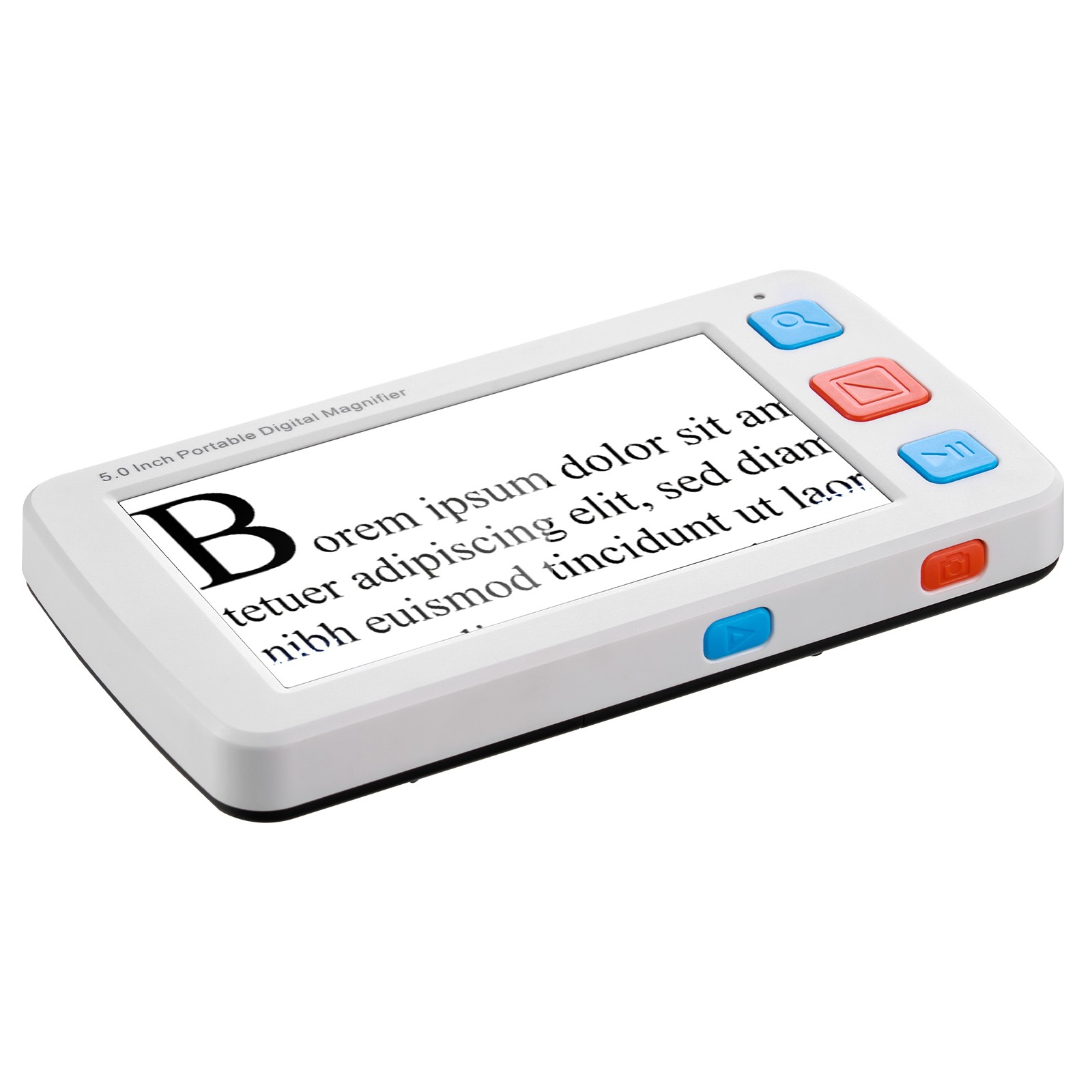 VEVOR Portable Digital Magnifier 5" HD Electronic Video Magnifier 4X - 32X Zoom