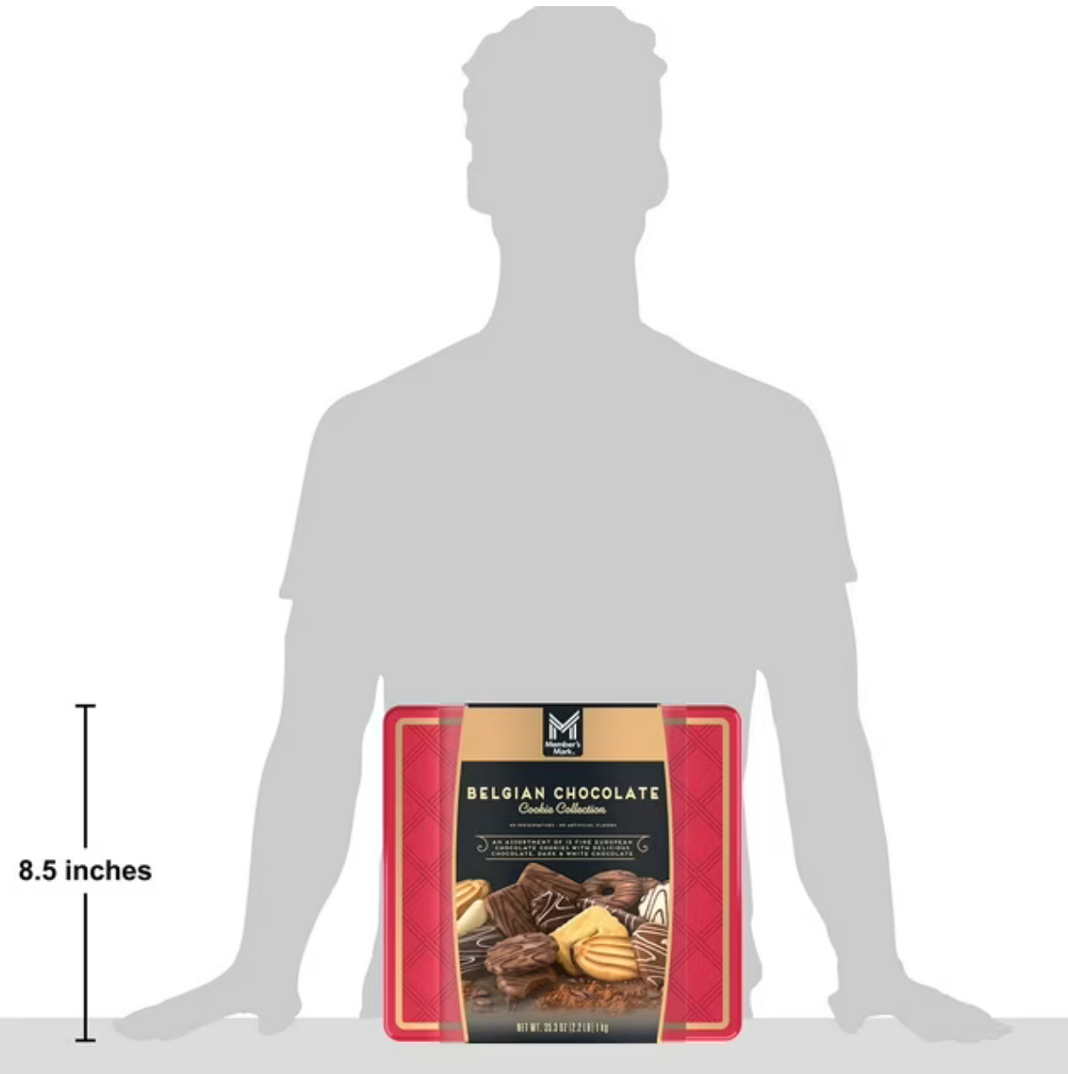 Belgian Chocolate Cookie Collection EXP 08/31/2026