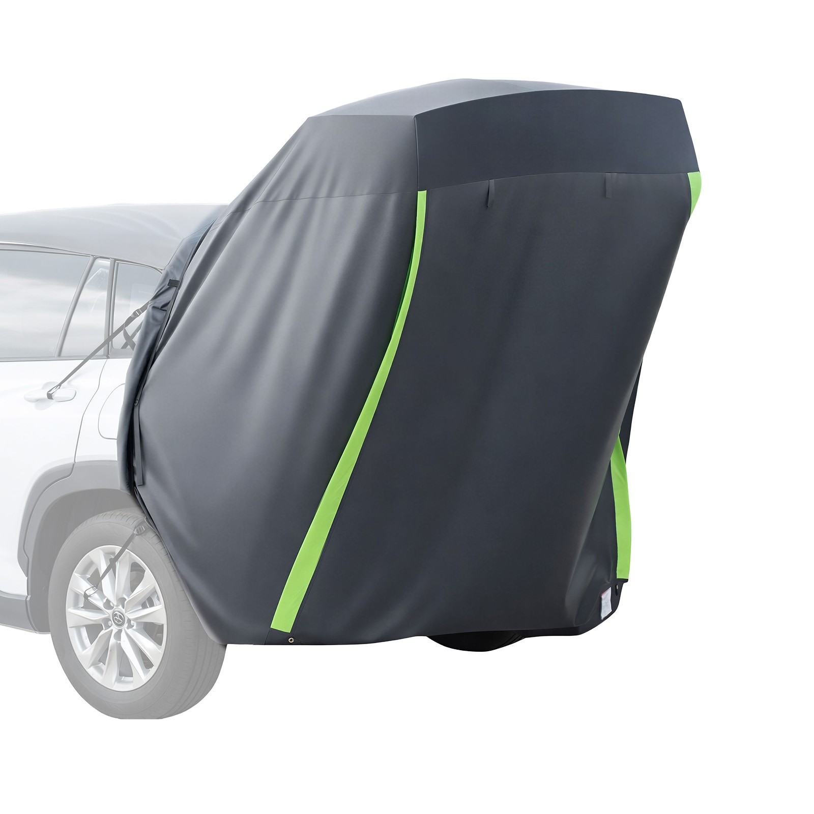 VEVOR SUV Tent with Shade Awning PU2000mm Waterproof SUV Tailgate Camping Tent