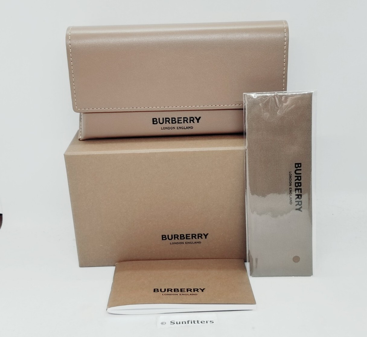 BURBERRY vintage check/dark grey BE4407F 408787 54 sunglasses NEW IN BOX!