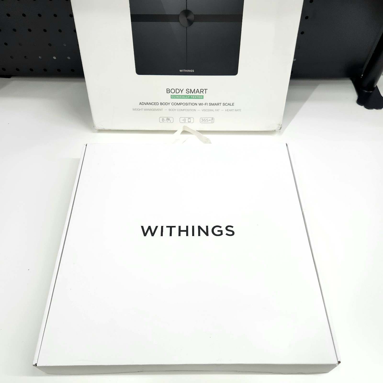 WITHINGS Body Smart Comp Scale Complete Body Analysis WI-FI Smart Scale Black