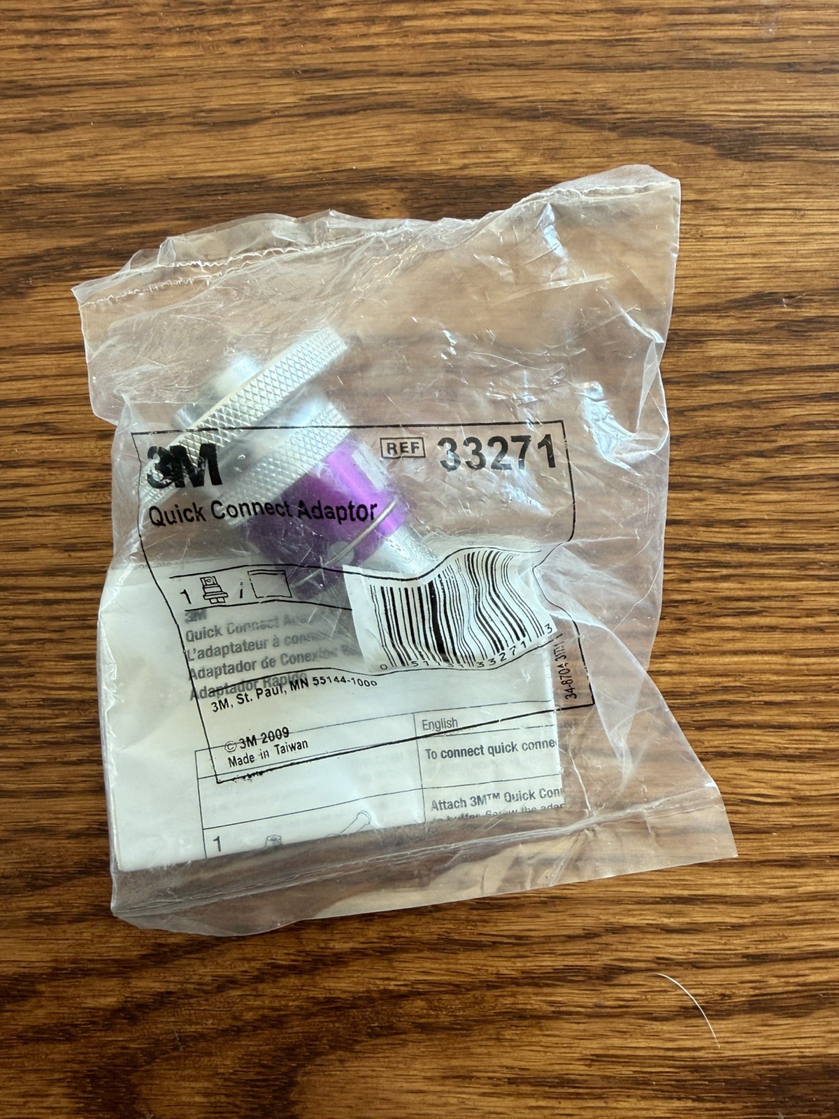 3M Perfect-It 33271 Quick Connect Adapter for Polishing Pads 14MM