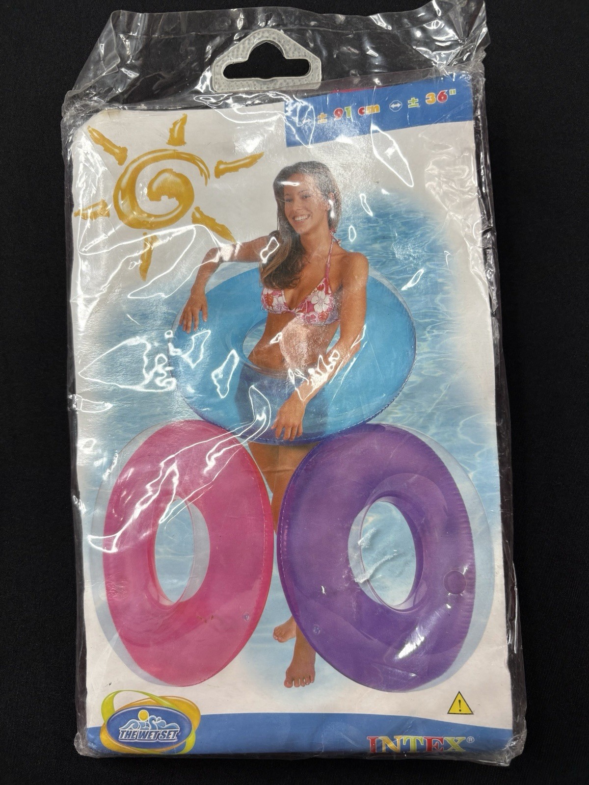NEW Sealed Vintage Intex The Wet Set Ring Pool Float 2002 36 inches