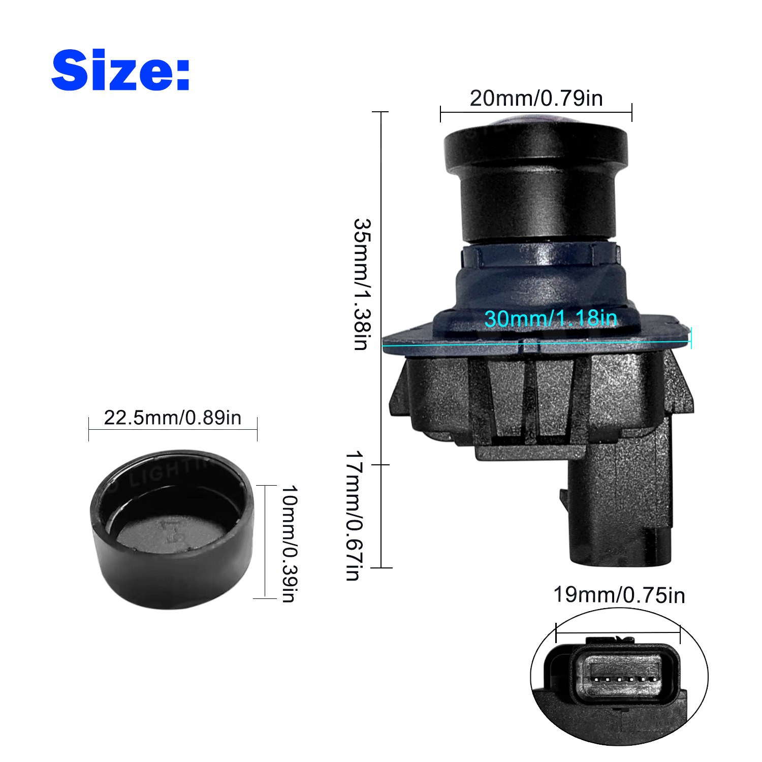 New OEM 2012 - 2014 Ford F150 Backup Reverse Parking Camera EL3Z-19G490-D