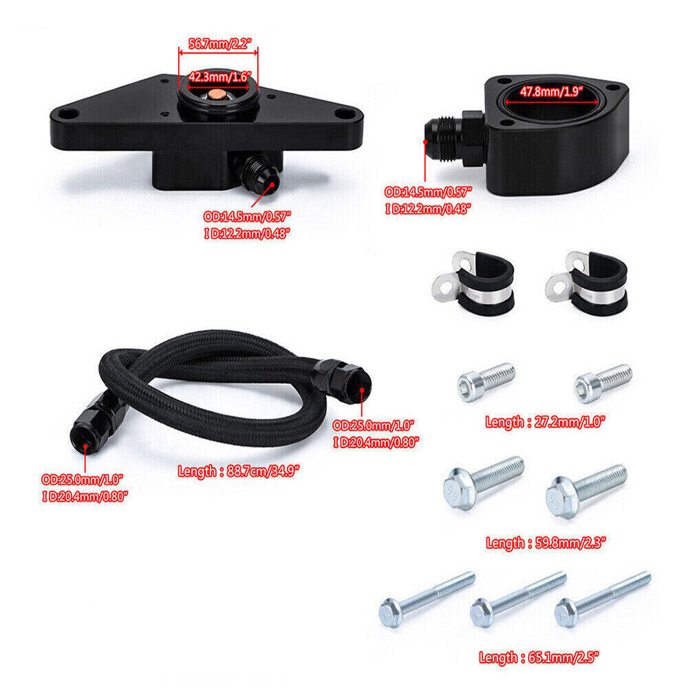 New Freeze Coolant Bypass Kit for 03-07 Dodge Ram 5.9L/2007.5-2018 Cummins 6.7L