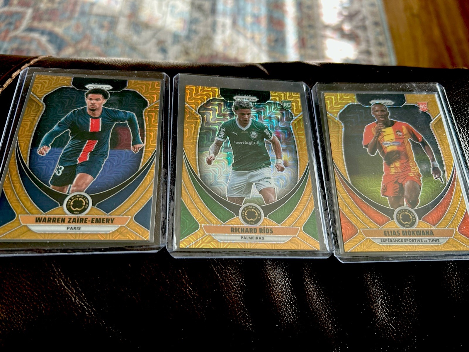 2025 PRIZM FIFA , “GOLD “ 9 CARDS , ALL #/25 !!! WITH 5 ROOKIES!!!