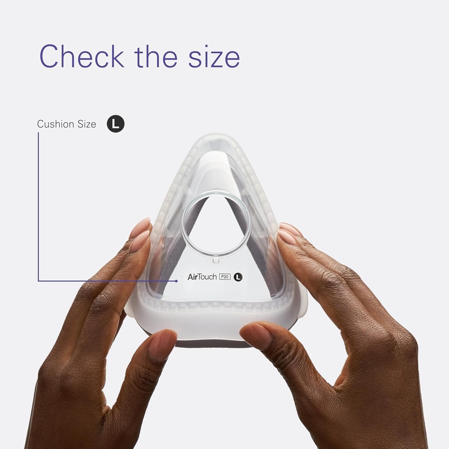 ResMed AirTouch F20 Cushion-CPAP Supplies & Accessories (Large)