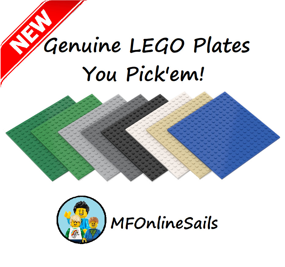 *NEW* GENUINE LEGO Plates - 16x16 studs or 5 inches part # 91405
