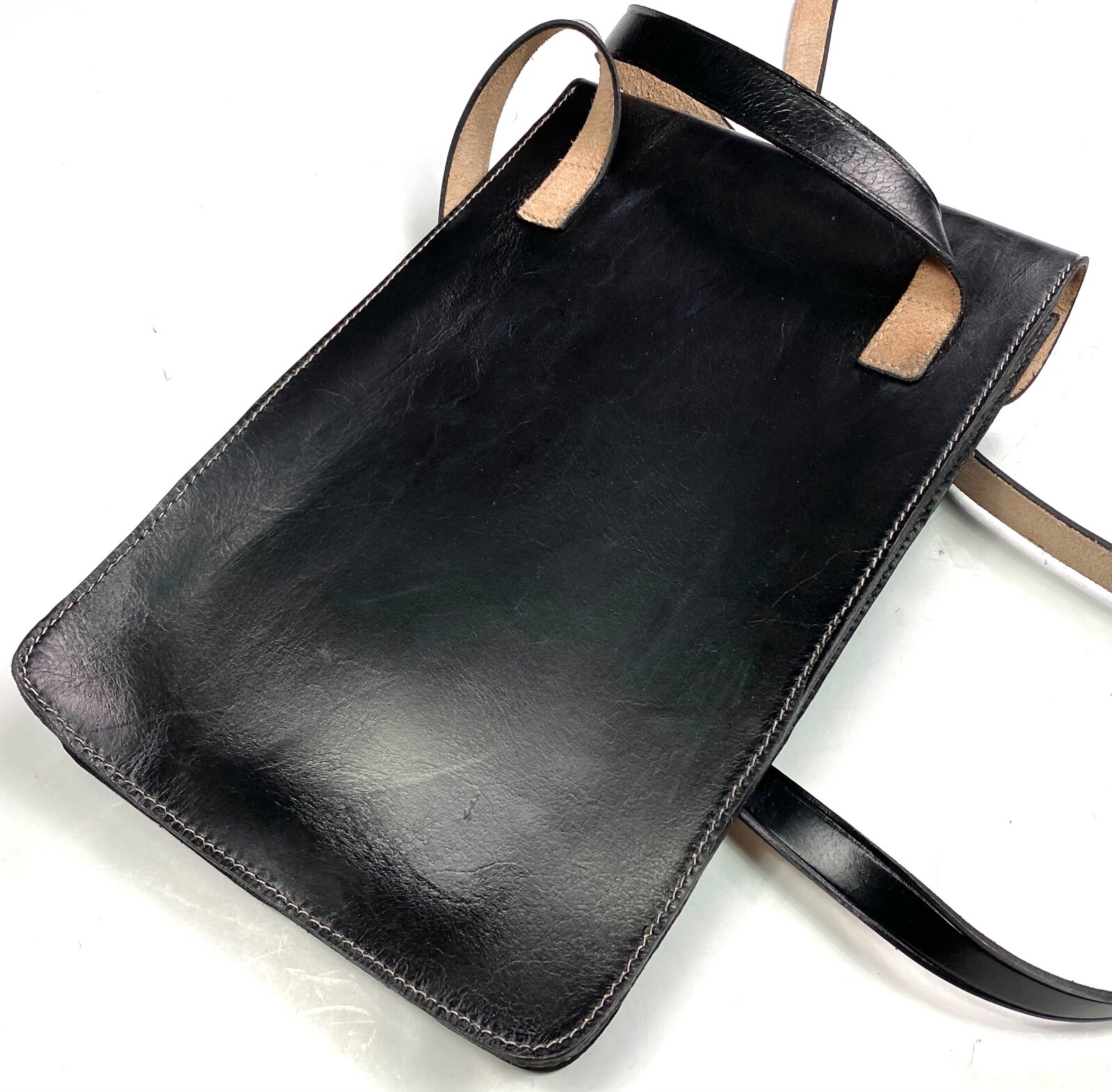 CIVIL WAR US UNION CS CONFEDERATE LEATHER OFFICER RIDER DISPATCH MESSENGER CASE